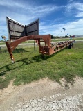5 Bale Goosneck Hay hauler/individual dump