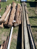 Bundle of cedar post,7-2x6x16 Boards