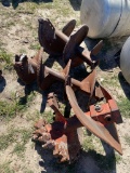 3 Large Excavator auger bits