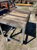 HD Metal Cart With Casters