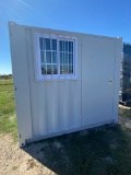 8' Office,storage container Doors & window
