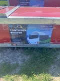 20x20 Gold Mountain container canopy