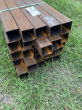 2 1/2 Square tubing 14ga 25 pcs @20' 500 feet