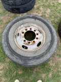 1-315/80R22.5 Tire & wheel