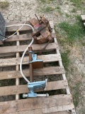 2 large Shop vises