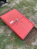 Tow Rack, Red tool Cabinet