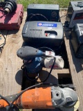 2-Air compressors,2 sanders