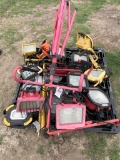 Pallet of job site lights