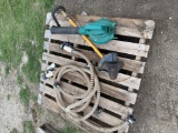 Pallet of misc tools