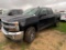2017 Chevy 1500 Crew Cab Black 4WD shows 155K Runs & Drives clean title