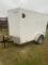 Haul Mart V nose 5x10 Swing Door