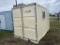 12' Storage Container with side door,damaged