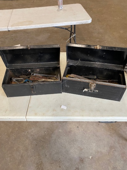 2 tool Boxes with content