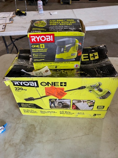 Ryobi 18V Power cleaner & corner sander