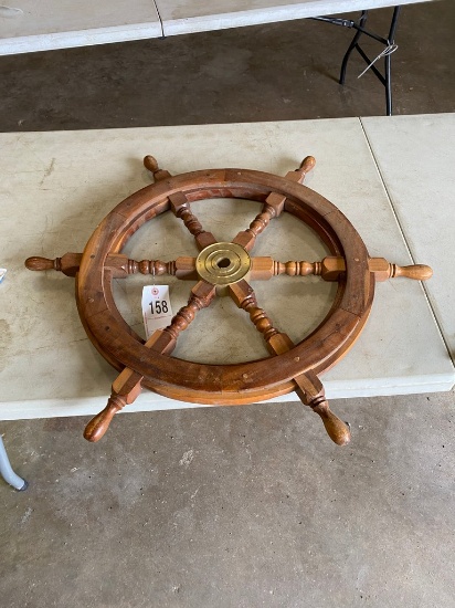 Boat steering wheels