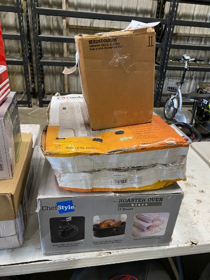 Comfort zone heater,roaster oven