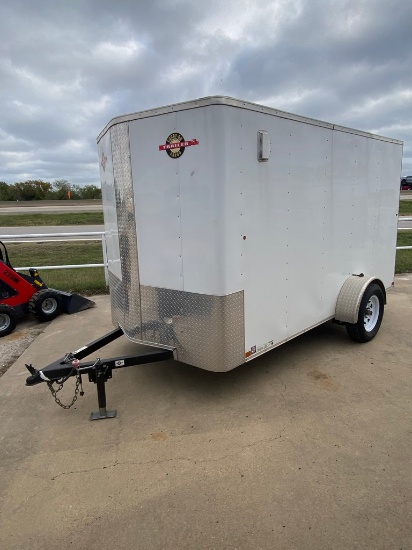 Carry on Cargo 6x12 Side Door Rmap in rear Like new has MSO