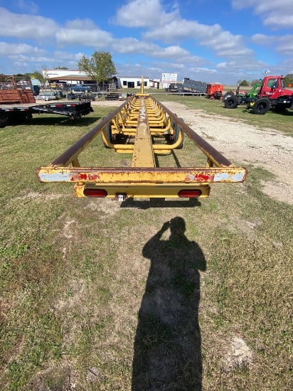 Hay Van 10 Bale Hay Trailer all side dump at one time, bill of sale nice trailer