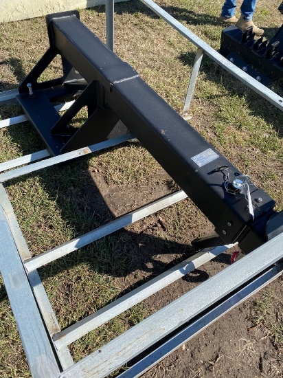 Forklift Broom with extension Jib