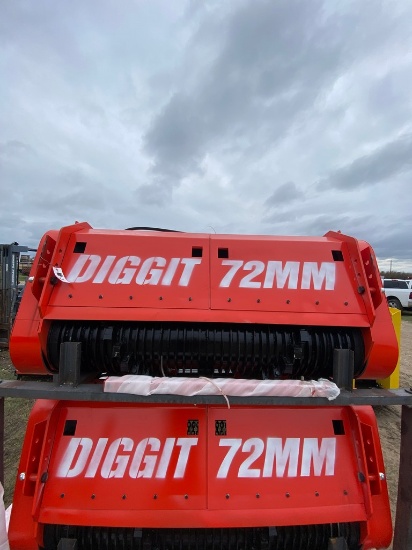 New Digit 76" quick attach Disc Drum Mulcher