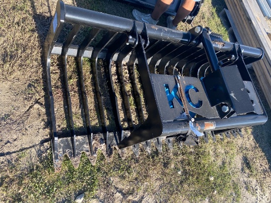 KC 74" rock Grapple quick Attach