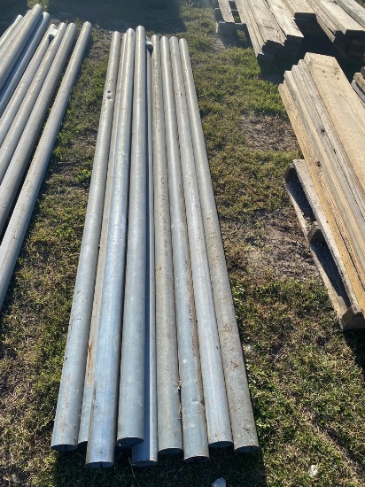 10-12' 3" Galvinized Post