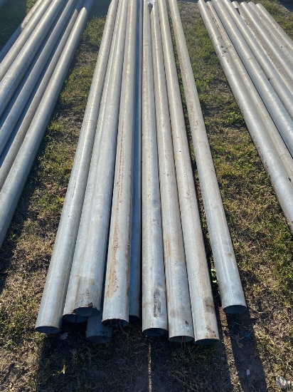 10-12' 3" Galvinized Post