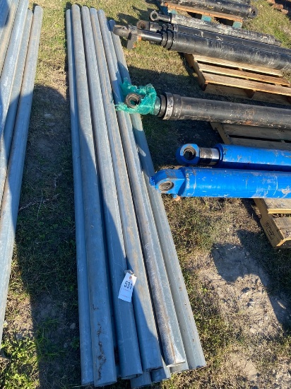10-12' 3" Galvinized Post