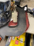 2 metal Exit Signs