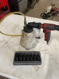 Snap on Vaccum gun, Snap on 10mm,18mm Swivel sockets
