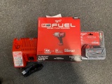 New Milwaukee fuel 1/2 in high torque 1400 pound impact combo with 5.0 battery & charger