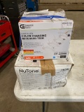 Ventilation fan with light,4 pack recession lights