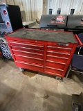10 Drawer tool box with content sockets,wrenches