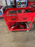 US General tool cart with content,impact,sockets & chargers