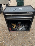 Husky tool box with content