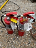 2 fire Extinguishers