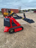 New 323 Stand on Mini skid Steer