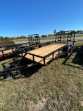 New 2024 77x16 with Heavy Duty Gate