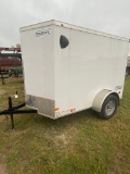 Haul Mart V nose 5x10 Swing Door
