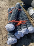 5-Roll of new chain link fence