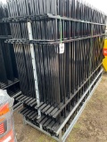 Dig Git 10ft. Wrought iron fence 220ft. 22-7'x10' Pannels