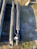 Two hydraulic cylinders