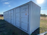 40ft. One Trip container with 8 side opening doors