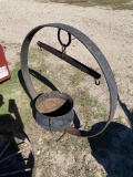 Antique Stand & pot
