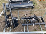 New Wolverine Quick Attach Auger with 2 bits