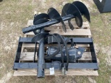 New Wolverine Quick Attach Auger with 2 bits