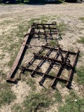 Double Harrow with Drag Bar