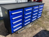 Suihe20 Drawer Blue Tool box with keys