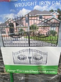 New 14' Bi Parting Entry Gate