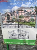 New 14' Bi Parting Entry Gate